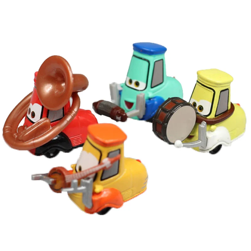 

4PCS Disney Pixar Cars 2 3 Guido Luxury Collection Limited Edition Car Model Car Toys Best Children's Day Gift For Children
