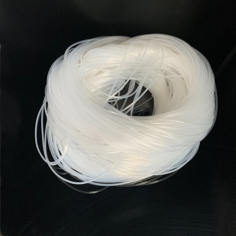 5M/10M Transparent Flexible Silicone Tubing ID 0.5 0.6 1.5 2 2.5 3 3.5 4 mm Food Grade Tube Pipe Temperature Resistance Nontoxic silicone tube rubber tube rubber tubing