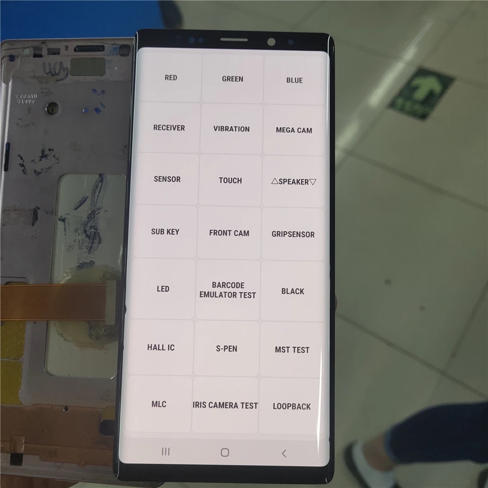 Есть точка для samsung Galaxy Note 9 Note9 N960F N960U N9600/DS ЖК-дисплей кодирующий преобразователь сенсорного экрана в сборе без рамки