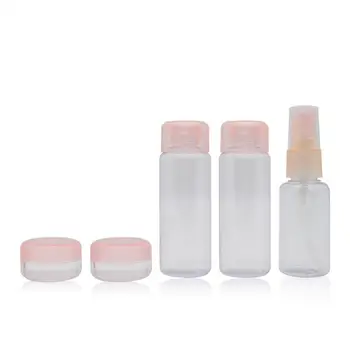 

6pcs Refillable Bottles Travel Sub-bottle Set Leak Proof Refillable Bottles Empty Travel Bottle Toiletry Set
