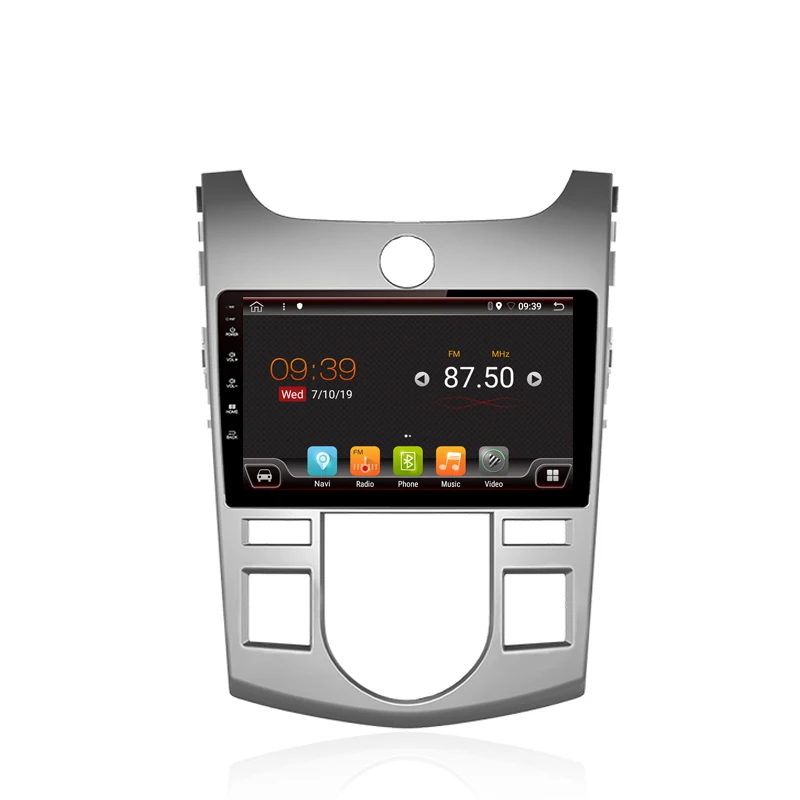 Sale 9" RAM 2G ROM 32G Android 8.1 Car DVD GPS Player For Kia Forte 2009-2014,AT Car Radio Stereo Head Unit with Navigation 1