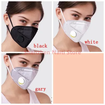 

100PCS Mask Certification Mouth Face Mask Dust Anti Infection Masks Anti-fog Protective Respirator Reusable