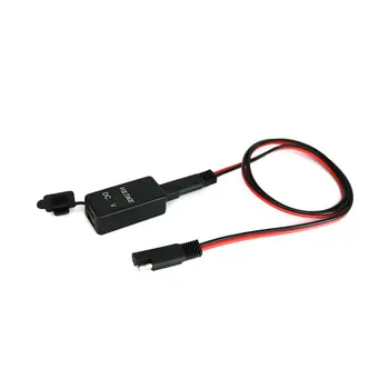 

New Car Wire Dual USB 12-24V 3.1A Fast Charge Adapter For Mobile Phone MP3 Quick Charging Speed Charger Voltmeter Universal