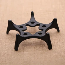 Metal Pot Mat 5 Legs Pot Holder Heavy Duty Cast Iron Coasters Heat Insulation Pot Pad Dining Table Protection Trivet