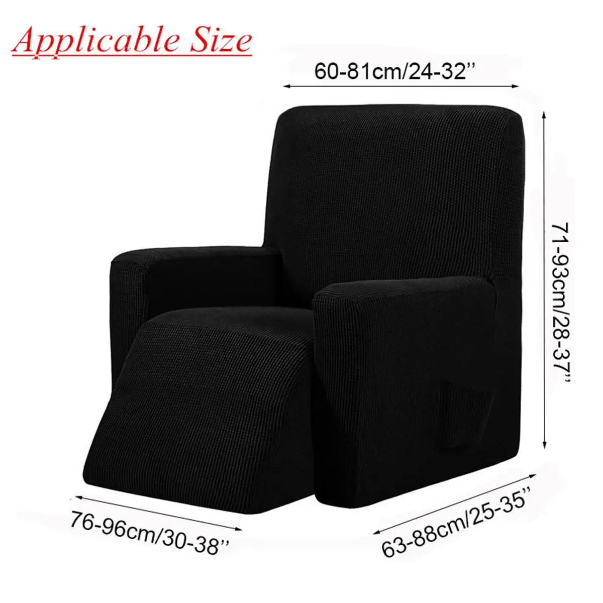 Recliner Couch Cover All-inclusive Sofa Cover Elasticity Stretch Anti-slip Furniture Slipcovers Chair Protector Single Seat Sofa