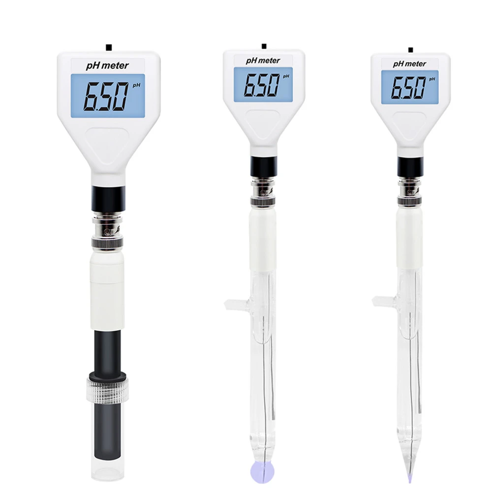 Multipurpose Food PH Meter PH Meat Tester Digital Acidity Meter Glass Electrode Aquarium Water