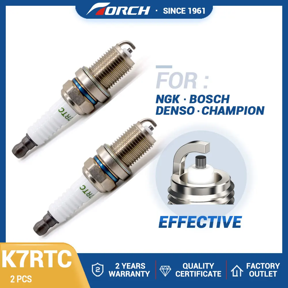 CarCandlesTORCHSparkPlugK7RTCFitforCandleBKR6EZBDensoK22PRU