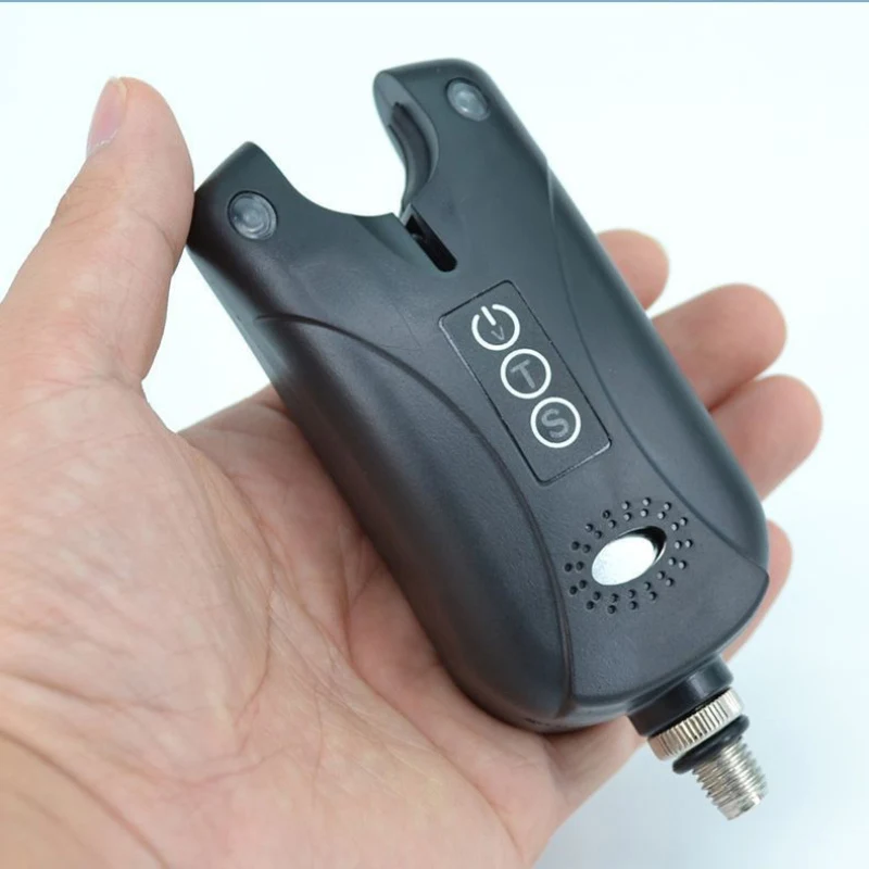 

Fishing Bite Alarms Fishing Receiver Sound Alert LED Alarm Indicator Adjustable Tone Volume Fishing Throwing Rod Fishing Alarm