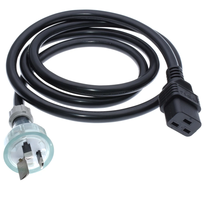 

Power Cord, C19 to 15A Australia Plug, compatible with APC AP9897,2.5mm Gauge,1.5Meter to 3Meter availables