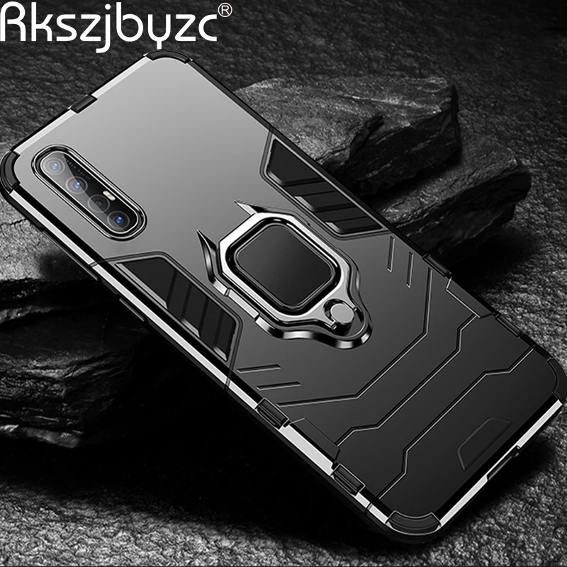 Чехол для OPPO Reno 2 3 Pro противоударный армированный силиконовый чехол Жесткий из ПК