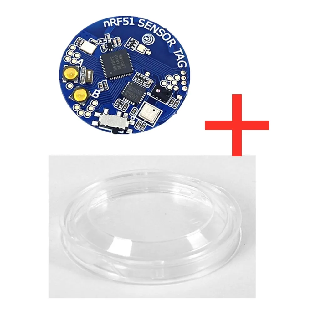 With outer casing NRF51802 AP3216 Bluetooth 4,0 модуль датчика температуры Датчик давления воздуха акселерометр гироскоп светильник окружающей среды - Комплект: With outer casing