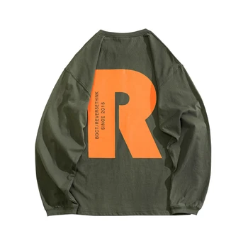 

pullover Men Casual Hoodies Sweatshirt Male Solid Color Fleece Polyester crew neck jumper Coat Warm long sleeve Hoodies EE6WY