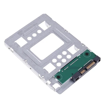 

1pc 2.5" Ssd Sas To 3.5" Sata Hard Disk Drive Hdd Adapter Caddy Tray Hot Swap Plug