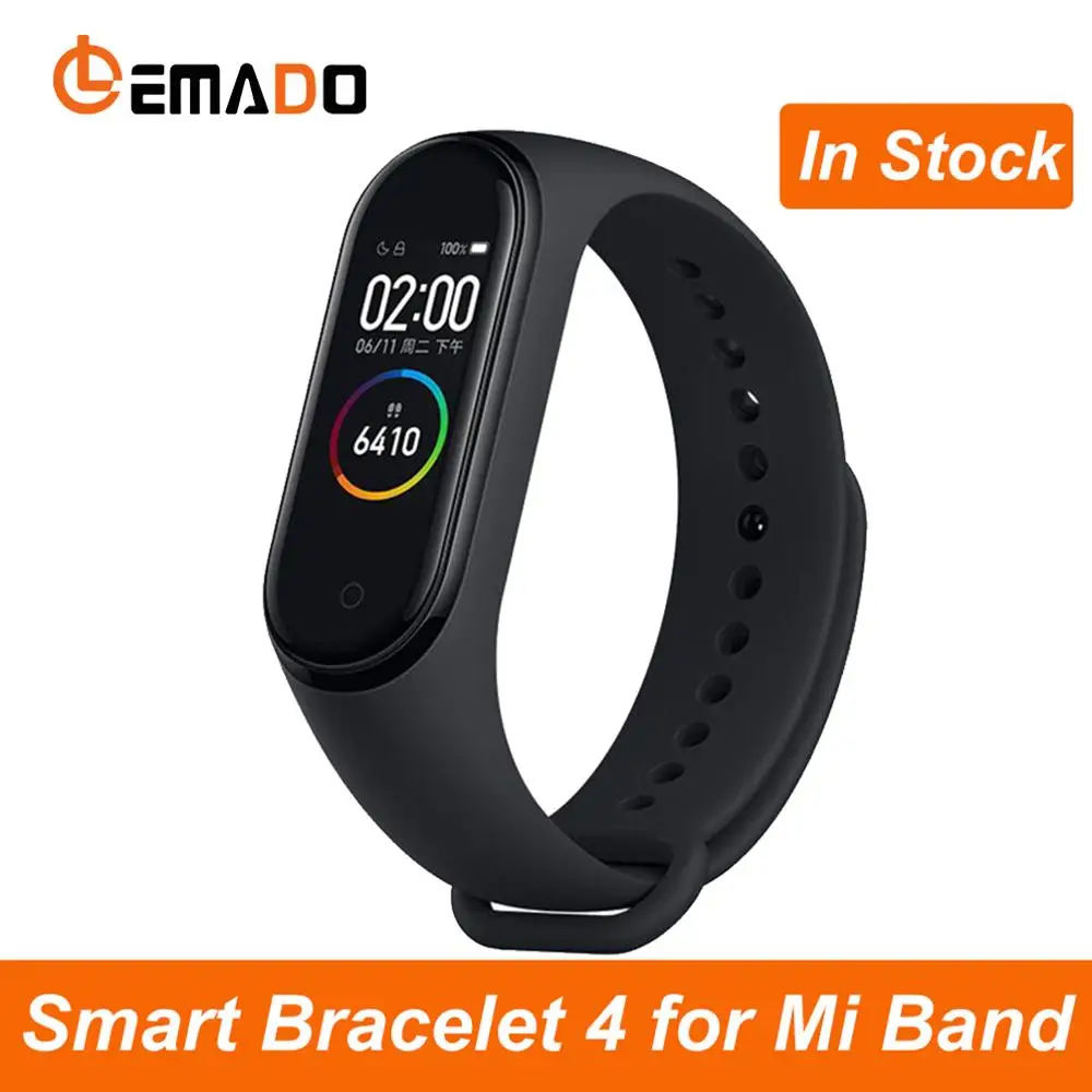 

Fitness Bracelet Band 4 Pedometer Blood Pressure Heart Rate Monitor Waterproof LEMADO Health Bracelet 4 for Mi Band Android