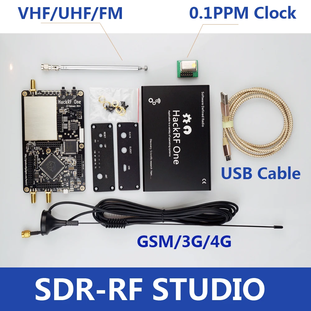 Платформа HackRF One usb для приема сигналов RTL SDR программно определяемое радио с