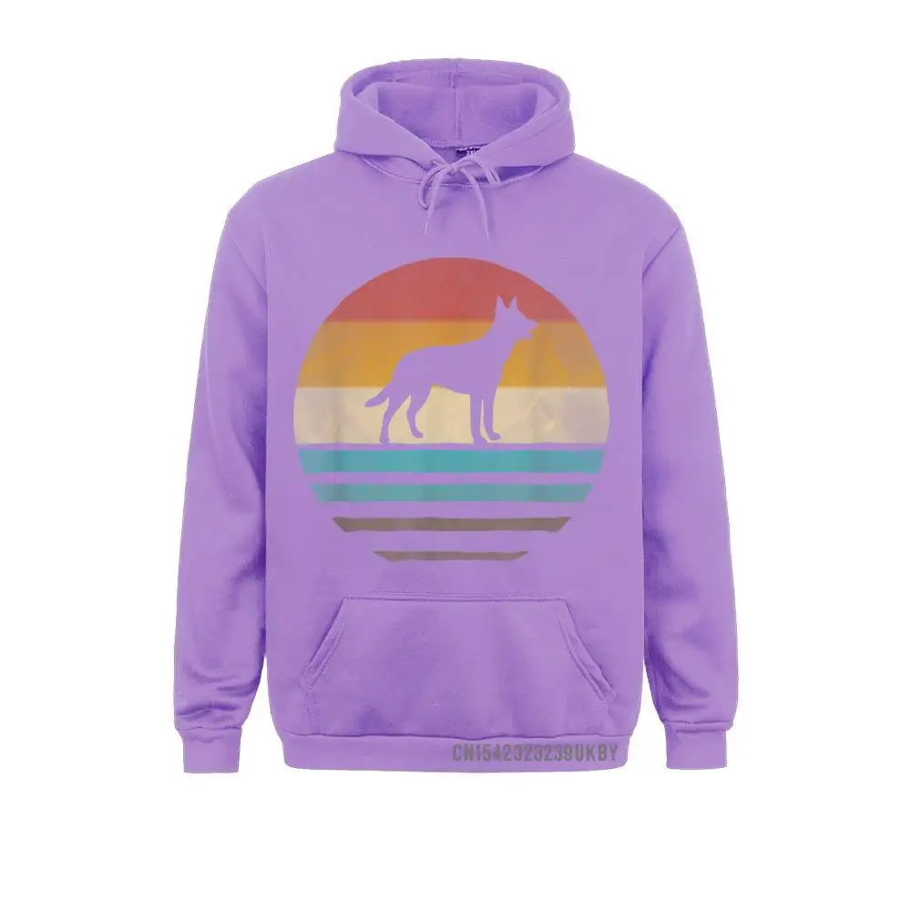 Retro Vintage Sunset Australian Kelpie Dog Breed Silhouette T-Shirt__A10087 Plain Normal Sweatshirts  Long Sleeve Hoodies for Men Hoods Fall Retro Vintage Sunset Australian Kelpie Dog Breed Silhouette T-Shirt__A10087purple