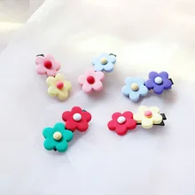 Японские корейские заколки для девочек в стиле знаменитостей Hyuna с изображением сердца ярких цветов; заколки для волос в виде утконоса