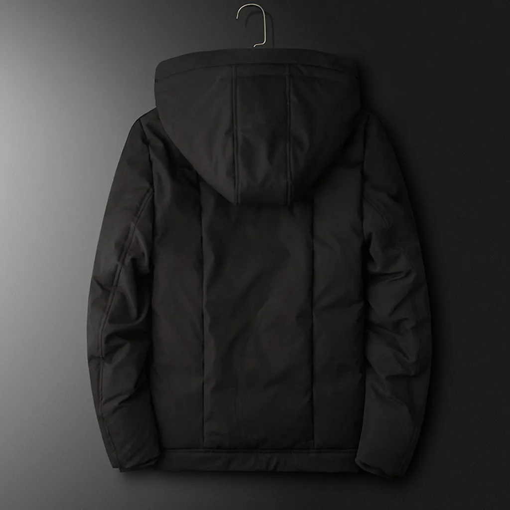 Chaqueta hombre jaqueta masculino, зимнее пальто, мужское осеннее толстое пальто, повседневная бейсбольная форма со стоячим воротником, куртка casaco