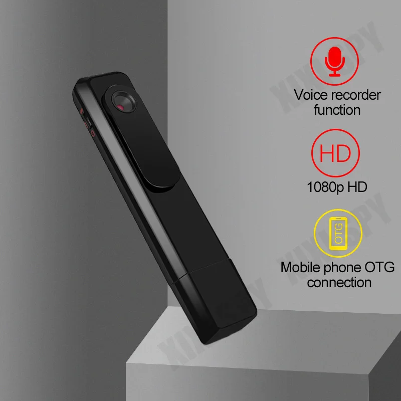 

Mini camera body wearable 1080P HD DV Professional Digital Voice Video recorder small micro sound secret brand xixi spy