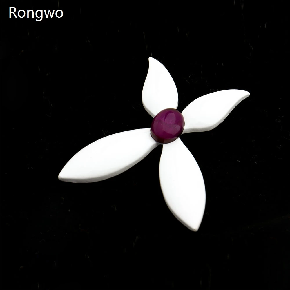 Classic Cute Ladybug Moth PinPurple Crystal Stone Butterfly Brooches Party Comic Trendy Jewelry Women Gift Anime Lapel Pin