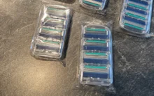 Cuchillas reemplazables compatibles con Gillette Fusion 5 Proglide Proshield, cuchilla de afeitar de seguridad, casetes de afeitar, plantilla de acero inoxidable de 5 capas