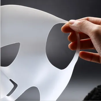 

2pcs 2018 New Arrival Silicone Sheet Mask Ear Fixed Anti-off Silicone Mask for Absorption Prevent Evapor Reusable Mask