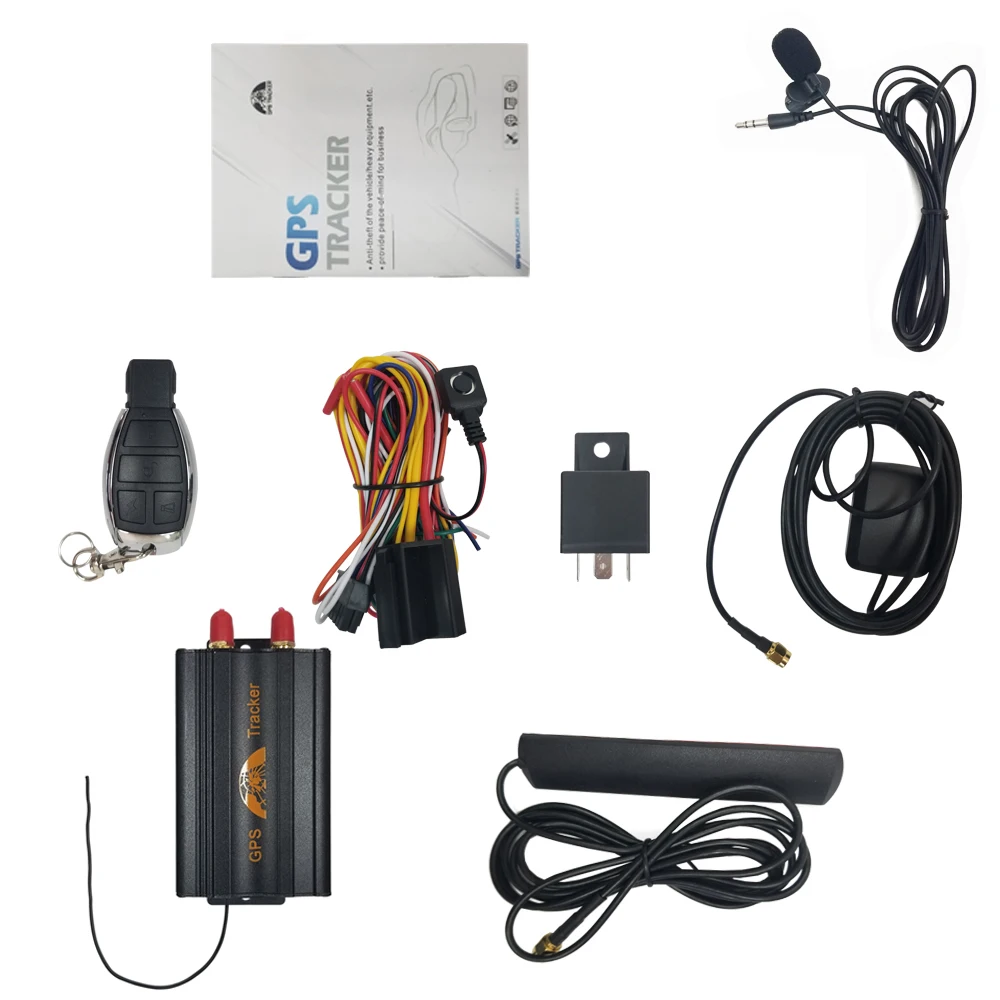 3g gps автомобильный трекер gps 103B-3g/TK103B-3g WCDMA/GSM/GPRS автомобиль/мотоцикл слежение дистанционное управление отключение масла и питания слежения - Цвет: no box(plastic)