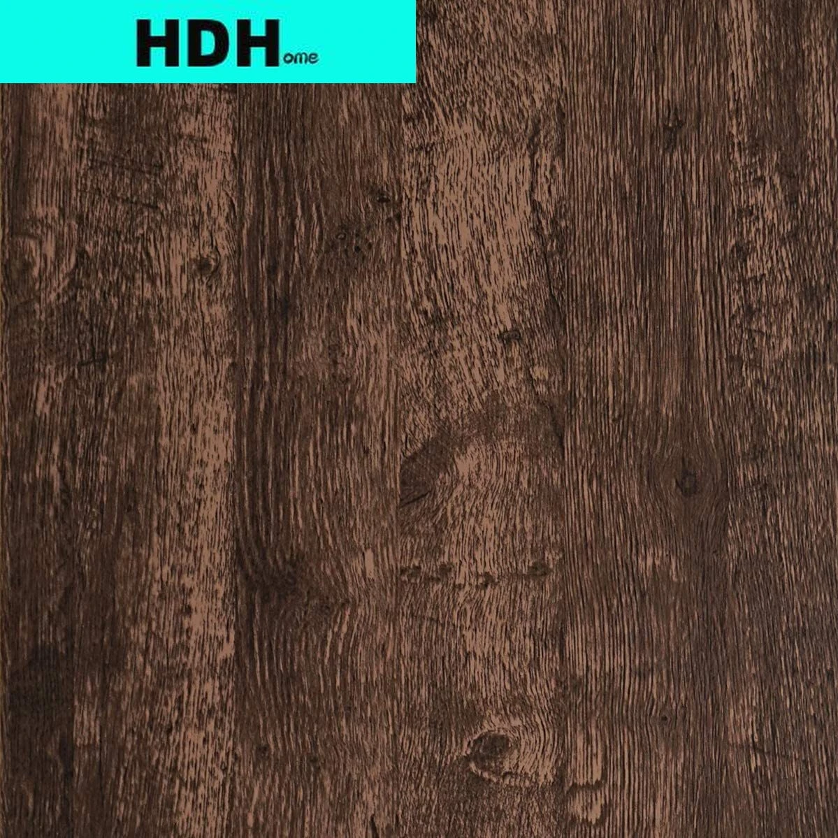 Papel de Contacto de madera marrón oscuro, tablón de madera marrón, papel  tapiz autoadhesivo de grano de madera rústico extraíble|Papeles pintados| -  AliExpress