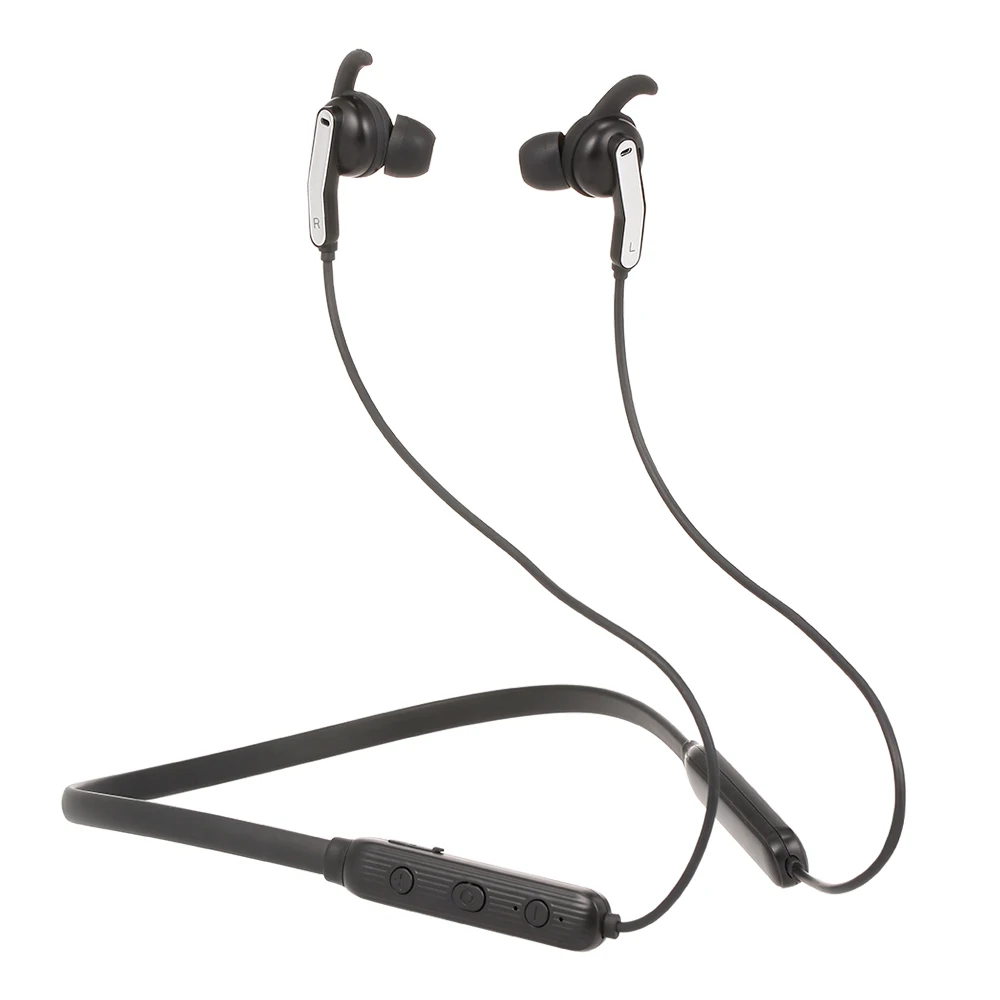 

Bluetooth earphone with active noise cancellation Wireless Headset IPX5 Waterproof Neckband with Mic Sport earphone