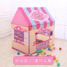 Игровая палатка, детский домик, домашняя игрушка, домик для девочек, принцесса, детская комната, домашний бассейн с шариками океанов, маленький домик для мальчиков
