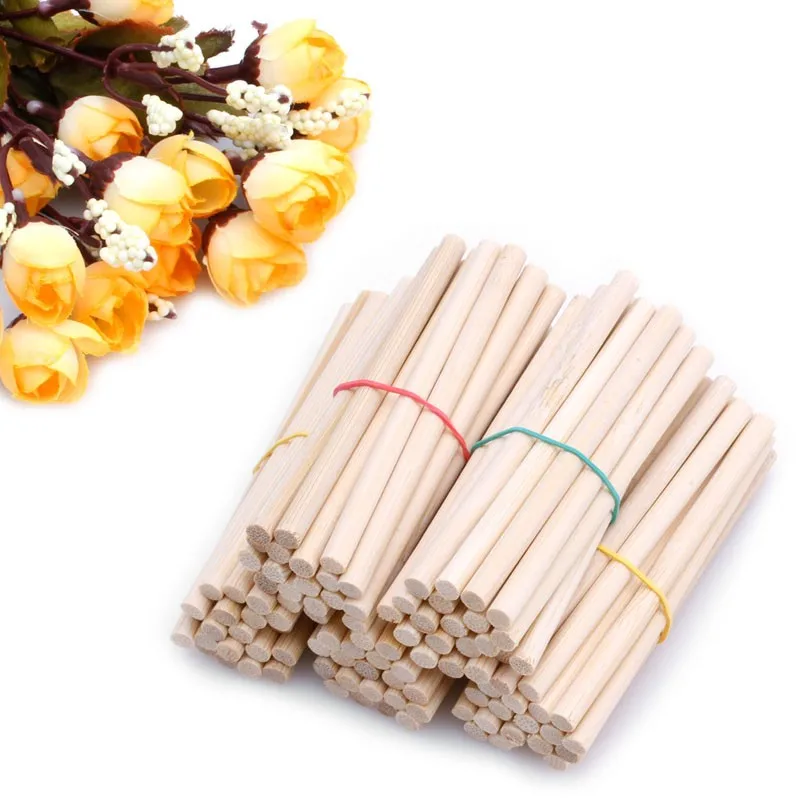 100 шт поп присоска для еды бамбуковые палочки шоколадный торт леденец сладкие конфеты DIY ручной работы