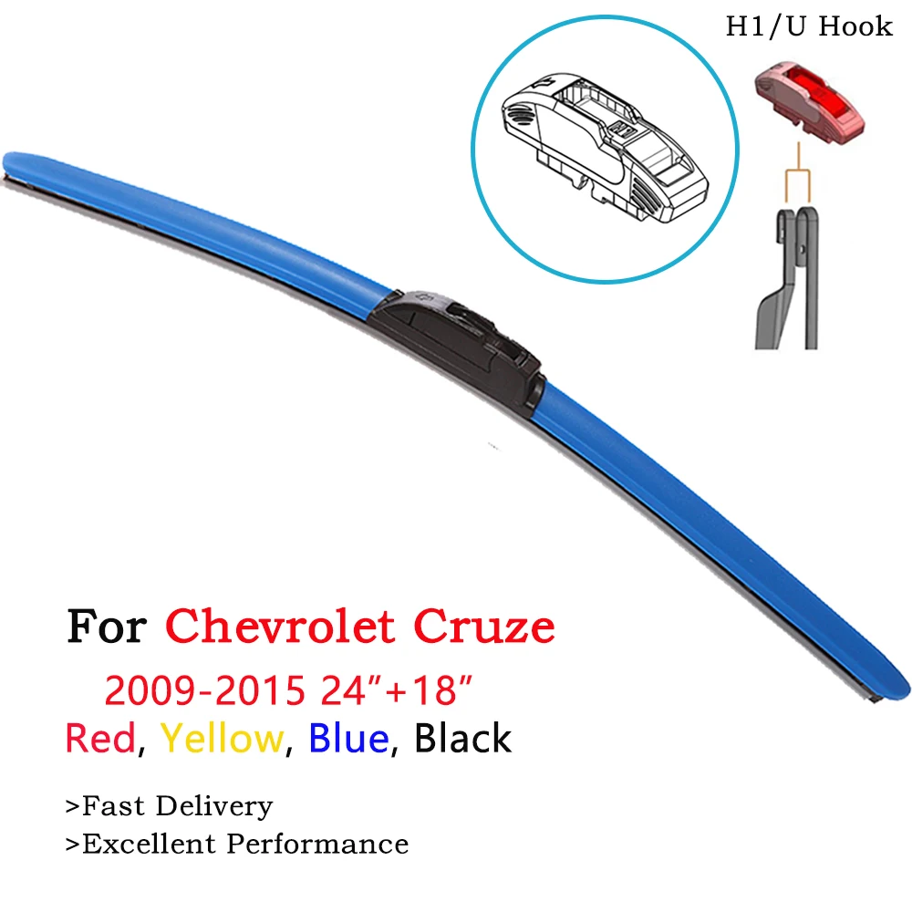 Цветной стеклоочиститель HESITE для Chevrolet Cruze хэтчбек J300 J400 RS SW модель автомобиля 2009