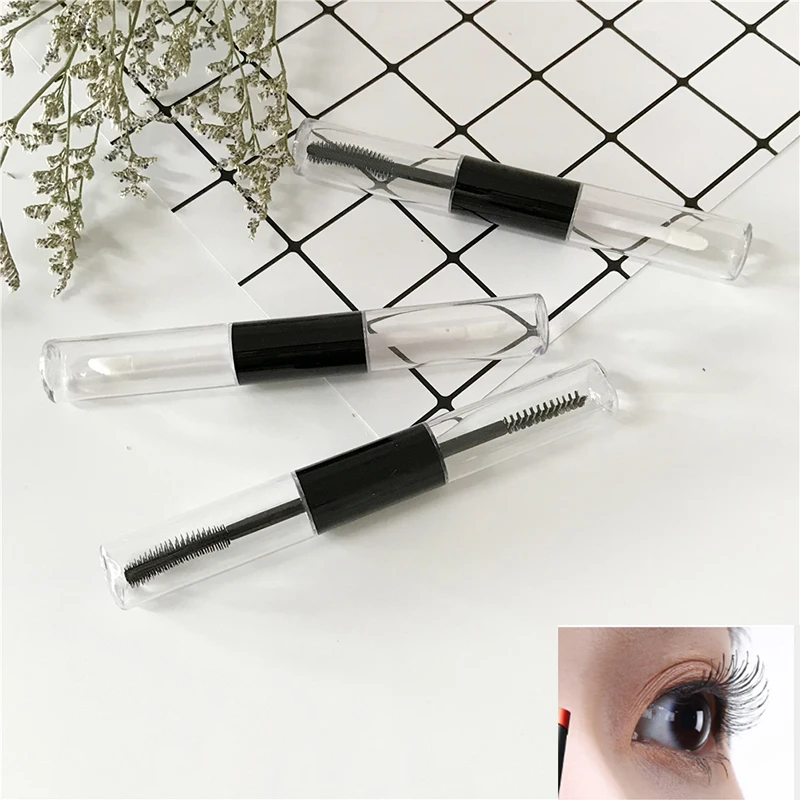 

1pcs Eyeliner Liquid Refillable Bottle Eyelash Cream Vial Handmade Lip Glaze Empty Double Lip Lip Tube Eyelash Tube