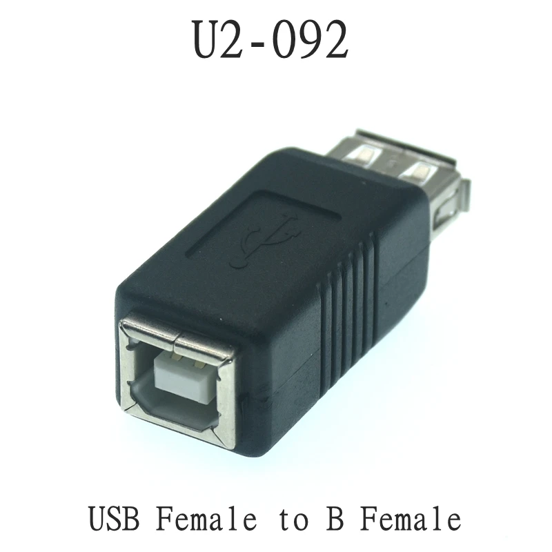 High Speed USB 2.0 type A Female to type B Male USB Printer Scanner Adapter data sync Coupler Converter Connector 