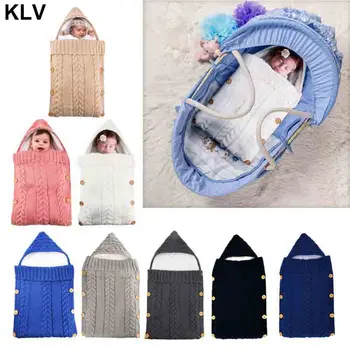 

Warm Baby Blanket Baby Sleeping Bag Footmuff Fleece Lining Newborn Swadding Wrap