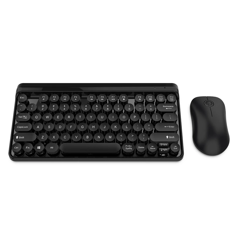 L100 2.4G Slim Optical Wireless Keyboard and Mouse Mini Multimedia Keyboard Mouse Combo Set for PC Laptop