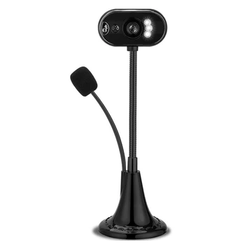 

USB HD Webcam Camera With Mic Night Vision For Desktop Computer PC Laptop Home Office