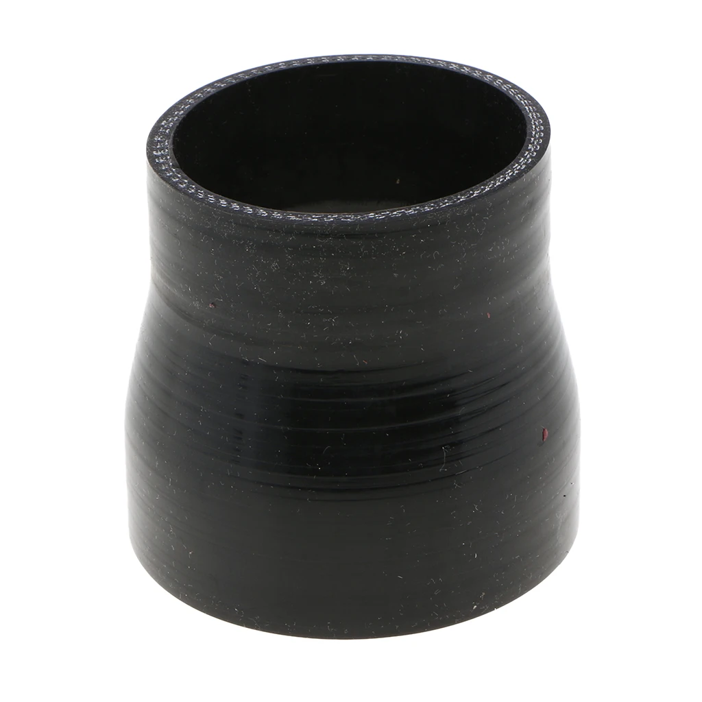 3- 3.5 inch Car Truck Silicone Straight Reducer Coupler Intercooler Pipe Turbo (76mm-89mm) Wall Thickness 0.2inch 4-ply