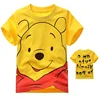 2022 New Summer Girls Boys Winnie bear Cartoon TShirt Short Sleeve Kids T-shirt Children's Clothes ► Photo 2/6