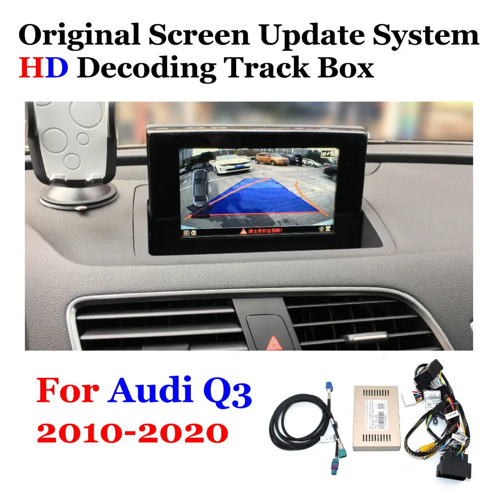 

For Audi Q3 8U 2011-2018 Car Front Rear View Camera Original Screen Upgrade Backup HD CCD CAM Decoder