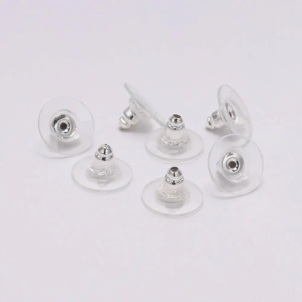 Wholesale Clear Plastic Ear Hooks Back Post Nuts Rubber Earring Backs  Stoppers Fashion Jewelry Earring Stud DIY Accessorie Tool - AliExpress