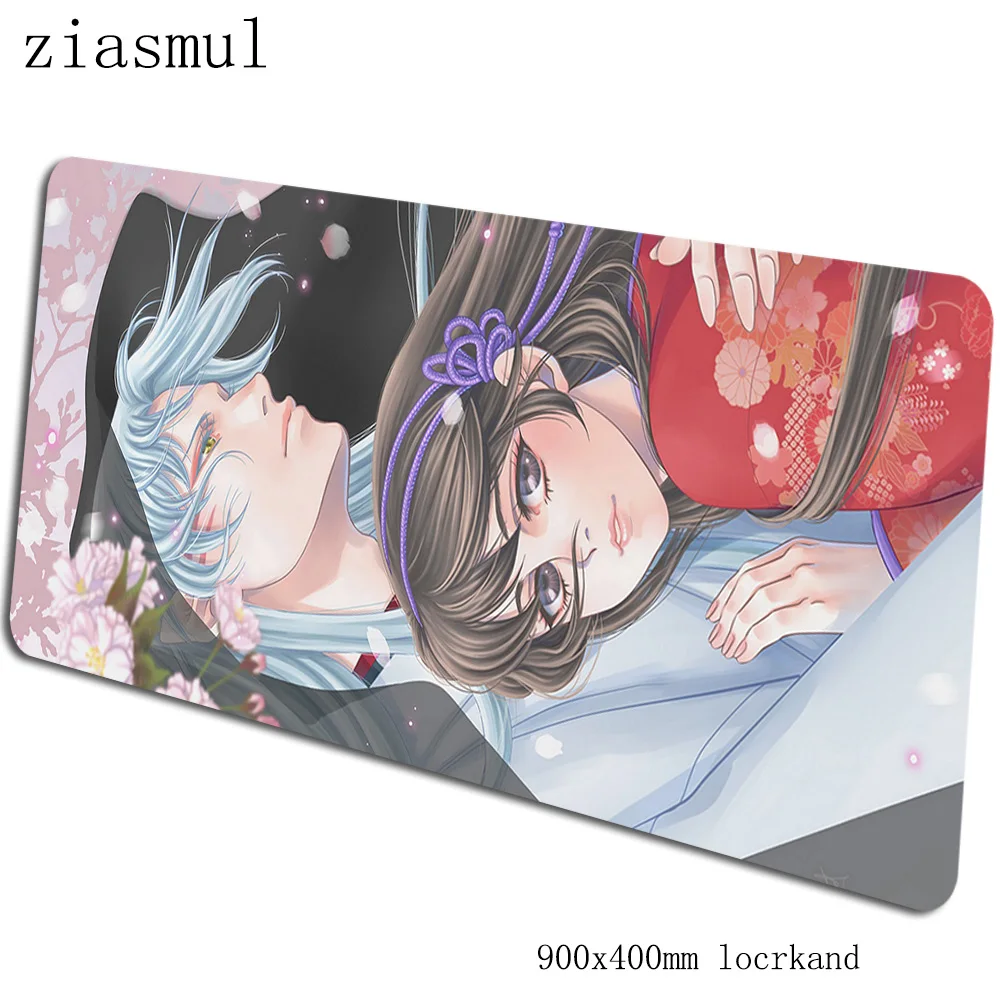Inuyasha padmouse 900x400x3 мм игровой коврик для мыши крутой коврик для мыши геймерский компьютерный стол HD коврик с рисунком notbook mousemat pc - Цвет: pattern 1