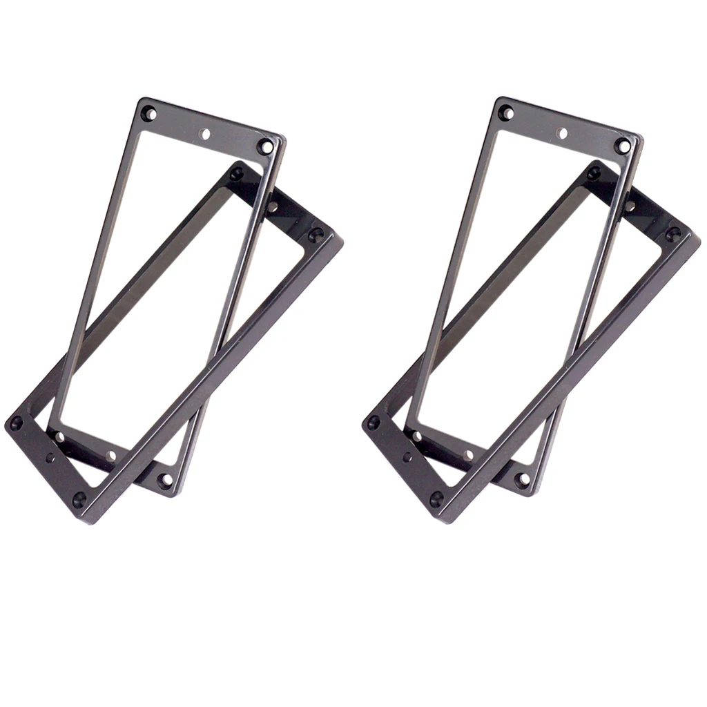 

4Pcs Electric Guitar Pickup Cover Sorround Ring Frame For Replacement Parts