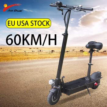 شراء سكوتر كهربائي للكبار قابل للطي 1000 وات سكوتر مع مقعد 48 فولت 18AH بطارية ليثيوم 60 كم/ساعة سرعة عالية في الاتحاد الأوروبي الولايات المتحدة الأمريك...