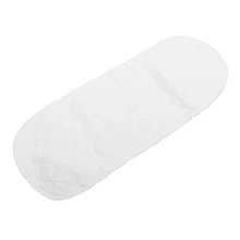 Reusable Soft Baby Diapers Cloth Diaper Inserts 3 Layers 100% Cotton Washable White
