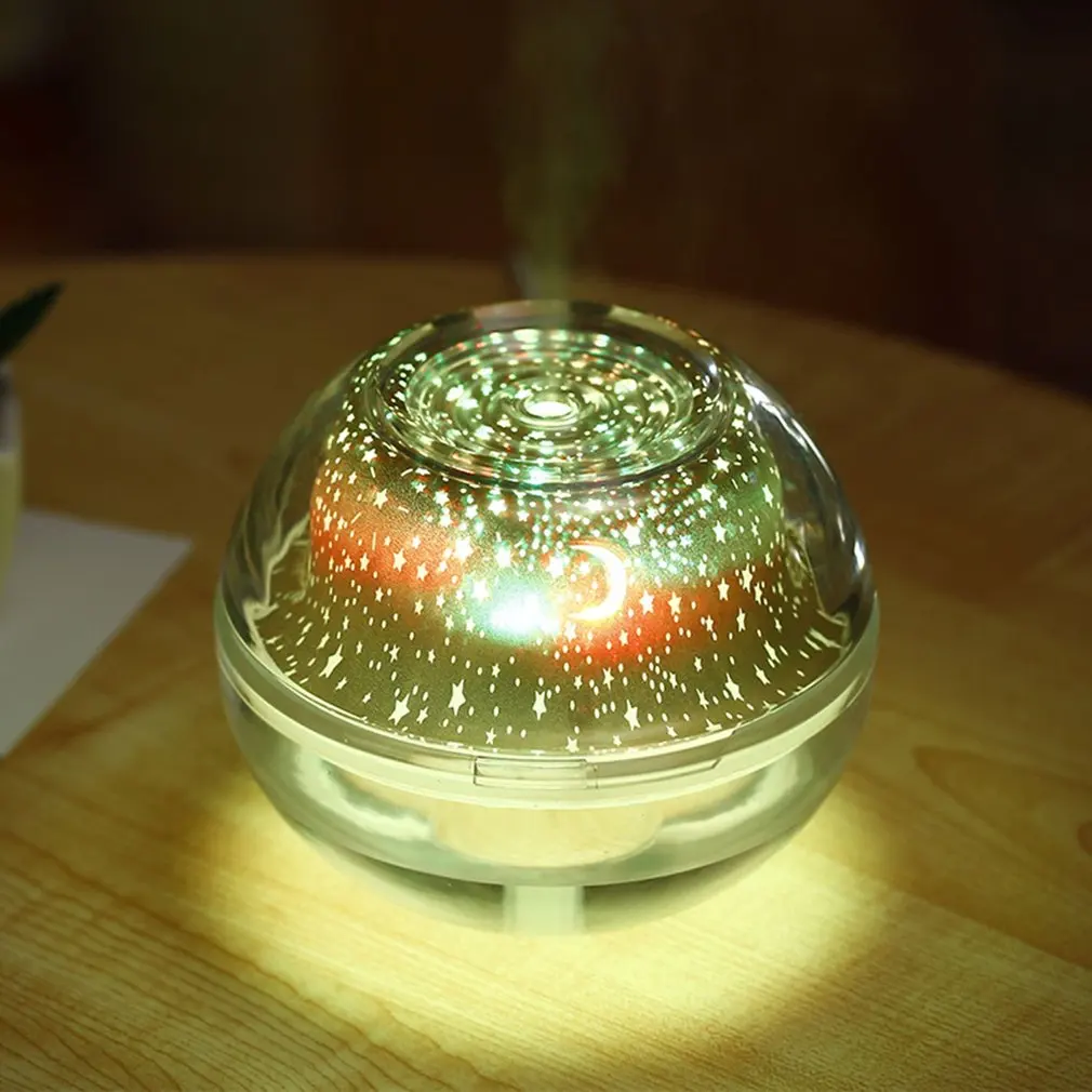 

Crystal Projection Humidifier Household USB Mini Air Humidifier Large Capacity