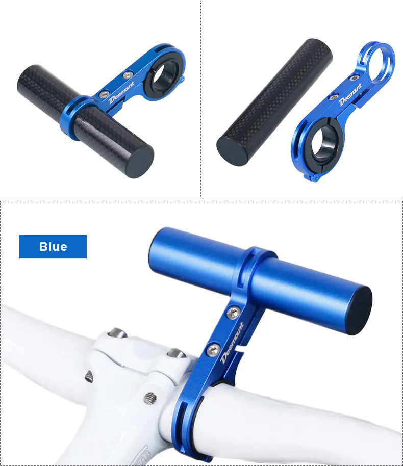 Top MTB road bike bracket handlebar multi-function bracket bicycle extension bracket aluminum alloy extension frame carbon fiber 11