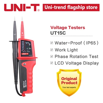 

UNI-T AC/DC Voltage Meter Voltstick Waterproof Voltage Tester LED Indication Single Lead L2 Voltage Detection