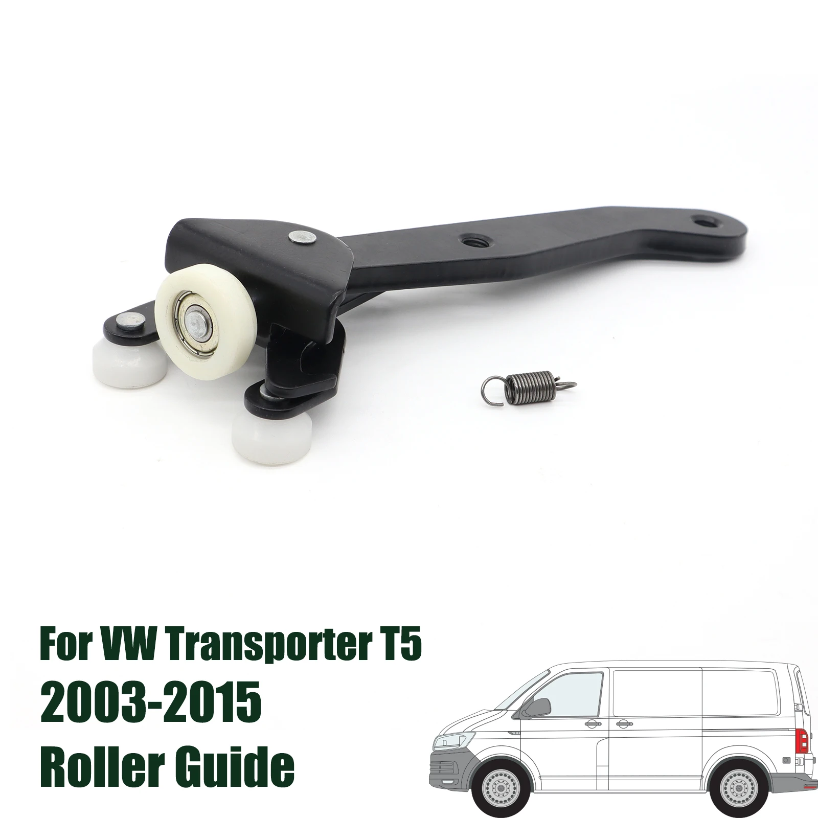 Gauche Guide De Rouleau De Porte Coulissante Charnière Pour VW T5  Transporteur Multivan 2003 2004 2005 2006-2012 2013 2014 2015 7H0843397F  7H0843397