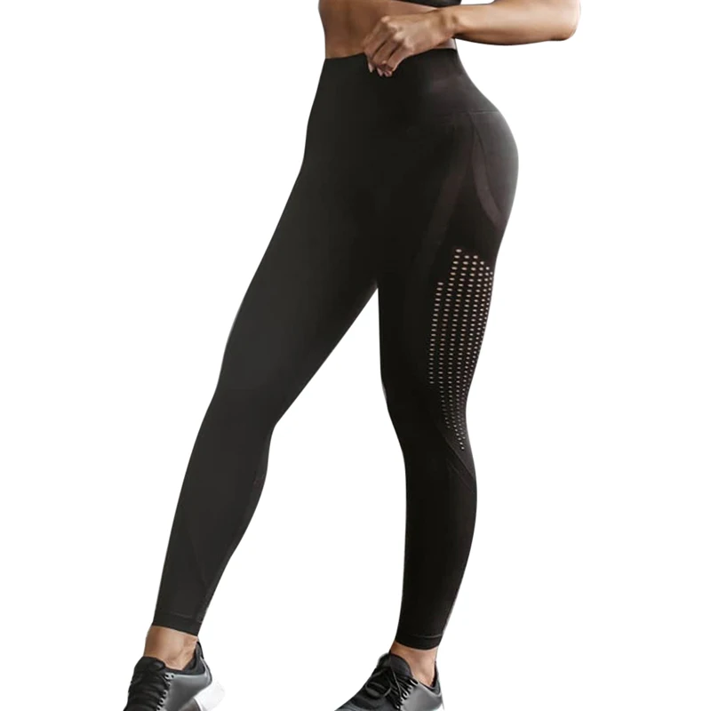 Бесшовные штаны для йоги женские спортивные Леггинсы фитнес Леггенсы с высокой талией спортивная одежда эластичные женские спортивные Бесшовные Леггинсы для йоги